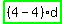 highlight_green%28+%284-4%29%2Ad+%29