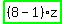 highlight_green%28+%288-1%29%2Az+%29