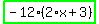 highlight_green%28+-12%2A%282%2Ax%2B3%29+%29