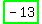 highlight_green%28+-13+%29