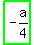 highlight_green%28+-a%2F4+%29