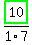highlight_green%28+10+%29%2F1%2F7