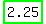 highlight_green%28+2.25+%29