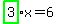 highlight_green%28+3+%29%2Ax=6