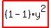 highlight_red%28+%281-1%29%2Ay%5E2+%29