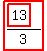 highlight_red%28+%28highlight_red%28+13+%29%29%2F3+%29