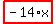 highlight_red%28+-14%2Ax+%29