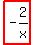 highlight_red%28+-2%2Fx+%29