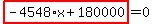 highlight_red%28+-4548%2Ax%2B180000+%29=0