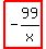 highlight_red%28+-99%2Fx+%29