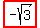 highlight_red%28+-sqrt%283%29+%29