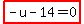 highlight_red%28+-u-14=0+%29
