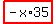 highlight_red%28+-x%2A35+%29
