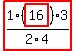 highlight_red%28+1%2F2%2A%28highlight_red%28+16+%29%29%2A3%2F4+%29