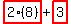 highlight_red%28+2%2A%288%29+%29%2Bhighlight_red%28+3+%29