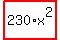 highlight_red%28+230%2Ax%5E2+%29