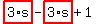 highlight_red%28+3%2As+%29-highlight_red%28+3%2As+%29%2B1