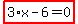 highlight_red%28+3%2Ax-6=0+%29