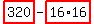 highlight_red%28+320+%29-highlight_red%28+16%2A16+%29