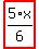 highlight_red%28+5%2F6%2Ax+%29