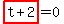 highlight_red%28+t%2B2+%29=0