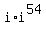 i%2Ai%5E54