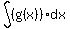 int+%28%28g%28x%29%29dx%29