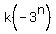 k%28-3%5En%29