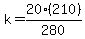 k+=+20%28210%29%2F280