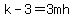 k+-3+=+3mh