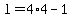 l+=+4%2A4+-+1