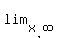 lim[x,infinity]