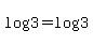 log%283%29+=+log%283%29