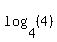 log%284%2C+%284%29%29