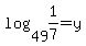log%2849%2C1%2F7%29+=+y