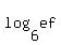log%286%2Cef%29
