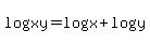 log+%28xy%29=log+%28x%29+%2B+log%28y%29