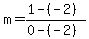 m=%281-%28-2%29%29%2F%280-%28-2%29%29