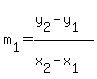 m%5B1%5D+=+%28y%5B2%5D+-+y%5B1%5D%29+%2F+%28x%5B2%5D+-+x%5B1%5D%29