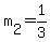 m%5B2%5D+=+1%2F3
