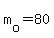 m%5Bo%5D+=+80