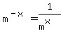 m%5E%28-x%29=1%2F%28m%5Ex%29