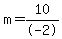 m+=+10%2F-2