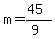 m=%2845%29%2F%289%29