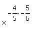 matrix%282%2C1%2C%27%27%2C%0D%0A%0D%0A%0D%0Ax%5E%28expr%28-4%2F5%29expr%28-5%2F6%29%29%29%0D%0A%0D%0A%0D%0A