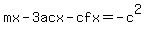 mx-3acx-cfx=-c%5E2