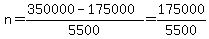 n=%28350000-175000%29%2F5500=175000%2F5500
