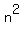 n%5E2