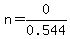 n+=+0%2F0.544