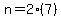 n+=+2%287%29